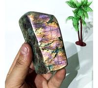 Piedras Naturales De Gran Tamaño, Cristales De Labradorita Púrpura, Decoración De Habitación, Piedra Violeta, Chakra De Brujería, Curación Espiritual De Reiki,A13 318 G 89-42 Mm