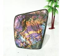 Piedras Naturales De Gran Tamaño, Cristales De Labradorita Púrpura, Decoración De Habitación, Piedra Violeta, Chakra De Brujería, Curación Espiritual De Reiki,A1 306 G 87-80 Mm