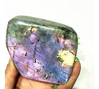 Piedras Naturales De Gran Tamaño, Cristales De Labradorita Púrpura, Decoración De Habitación, Piedra Violeta, Chakra De Brujería, Curación Espiritual De Reiki,A18 500g81-90mm