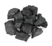 Piedras Naturales de Shungit, Piedras de Shungit en bruto Minerales de Shungit Cristales Curativos para Protección EMF, Limpieza Energética, Purificación del Agua, Meditación, Bienestar&Decoración