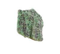 Piedras Naturales en Bruto Adornos de Piedra Natural en Bruto de Cristal Rojo y Verde, espécimen Mineral, Piedra difusora de aromaterapia para Pulido, Tallado y Rocas de Fuente(3-4cm)