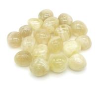 Piedras naturales pulidas, cristales curativos, gemas de cuarzo, mineral a granel, grava, espécimen, mineral energético, tanque, acuario, jardín, decoración del hogar - Citrino 1-100g