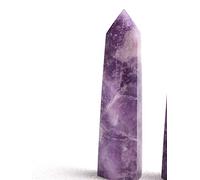 Piedras naturales Ziyun Madre punta de cristal Varita de cuarzo Piedra curativa Mineral de energía Artesanía mineral Decoración del hogar Regalo 1PC-Ziyun Mother_70-80MM