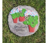 Piedras para jardín, Pavimentos decorativos de estilo rústico for exteriores, caminos piedra resina ecológicos for jardín, patios y terrazas(Style1,3PCS)