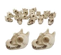 Piedras para jarrones - Piedras para jarrones con diseño de calavera de dragón | 20 piezas de decoración de resina para paisajismo de acuarios en interiores y exteriores, de acuario góticos