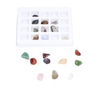 Piedras Preciosas de, Hermosa Colección Práctica de Rocas para Niños, Regalos, una Caja de 20 Conocimientos de Expansión para la Colección