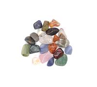 Piedras Preciosas Pulidas, Reiki de Bolsillo, Chakra, Rocas Minerales, Paquete de 100g (18 a 21 Piedras) Tamaño: Mezcla Mediana 15mm a 25mm