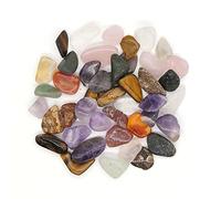 Piedras Preciosas Pulidas, Reiki de Bolsillo, Chakra, Rocas Minerales, Paquete de 100g (39 a 46 Piedras) Tamaño: Mezcla Pequeña 10mm - 20mm