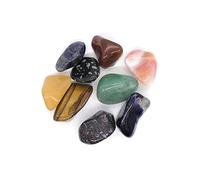 Piedras Pulidas, Reiki de Bolsillo, Chakra, Rocas Minerales, Paquete de 100g (8 a 10 Piedras) Tamaño: Mezcla Grande 25mm - 40mm