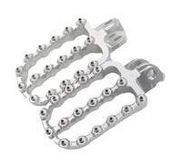 Piefrest Footpeg Compatible con TC65 TC85 TC FC TE Fe FS 125-501CC Motocicletas FITS SX SXF XC XCF EXC EXCF XCW XCFW MODELOS PEGAS DE RESTA(Silver)