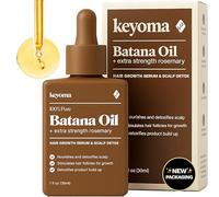 Piegricdiat Keyoma Batana Oil with Rosemary for Hair Growth - Nourish Scalp & Detox for Strong & Healthy Hair, 100% Orgánico Batana Oil from Honduras with Rosemary - Reduce la pérdida de cabello y
