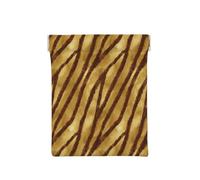 Piel Animal Africana Rayas Ocre, Squeeze Top Wallet Bolsa de Almacenamiento para Mujer Monedero pequeño Bolsa de Cambio