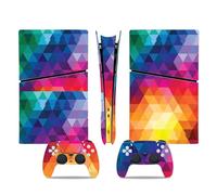Piel Consola Para PS5 Slim Skin Digital Edition Consola Mando Cubierta Vinilo Skins Wraps Resistente Los Arañazos Compatible Con Para 63491 Regalo Envolturas Pieles