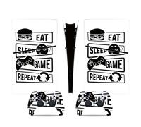 Piel Consola Para PS5 Slim Skin Digital Edition Consola Mando Cubierta Vinilo Skins Wraps Resistente Los Arañazos Compatible Con Para 57511 Regalo Envolturas Pieles