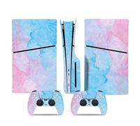 Piel Consola Para PS5 Slim Skin Disc Edition & Digital Console And Controller Vinyl Cover Skins Wraps Scratch Resistant, Compatible Con Para 29128 Regalo Envolturas Pieles(Digital Edition)