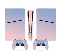 Piel Consola Para PS5 Slim Skin Disc Edition & Para Digital Consola Mando Cubierta Vinilo Fundas Compatible Resistente Arañazos 43071 Regalo Envolturas Pieles(Digital Edition)