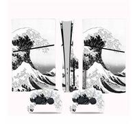 Piel Consola Para PS5 Slim Skin Disc Edition & Para Digital Consola Mando Cubierta Vinilo Fundas Compatible Resistente Arañazos 34572 Regalo Envolturas Pieles(Disc Version)