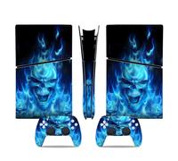 Piel Consola Para PS5 Slim Skin Disc Edition & Para Digital Consola Mando Cubierta Vinilo Fundas Compatible Resistente Arañazos 42270 Regalo Envolturas Pieles(Disc Version)