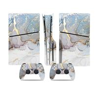 Piel Consola Para PS5 Slim Skin Disc Edition & Para Digital Consola Mando Cubierta Vinilo Fundas Compatible Resistente Arañazos 46711 Regalo Envolturas Pieles(Disc Version)