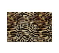 Piel de Animal de Cebra Negra Dorada Africana Sepia, Rompecabezas de 1000 Piezas, Rompecabezas de Madera para Toda la Familia, decoración de Pared para Adultos y Adolescentes.