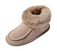 Piel de Cordero Zapatillas Emil Zapatos Hombre Merino Oveja Cuero Auténtico