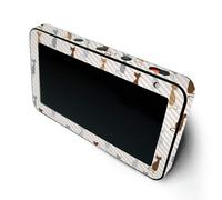 Piel de fibra de carbono Mayyskins para Amazon Echo Show 5 (Gen 1 y Gen 2) - Cat Lady | Acabado de fibra de carbono con textura duradera | Fcil de a
