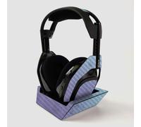 Piel de fibra de carbono Mayyskins para Astro Gaming A50 Auriculares inalmbricos + Estacin Base - Mrmol de gradiente | Acabado de fibra de carbono