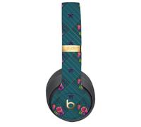 Piel de fibra de carbono Mayyskins para Beats Studio 3 Wireless - Botanical Butterflies | Acabado de fibra de carbono con textura duradera protectora