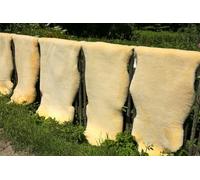 Piel de Oveja Mega Grande 130-140 CM Ecológico Curtido Unterbett Lavable Cordero
