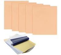 Piel de práctica de tatuaje, piel de práctica de tatuaje de doble cara de 3 mm, piel falsa de tatuaje, 20 cm x 15 cm, almohadillas de silicona para práctica de microblading, suministros de tatuaje, 8