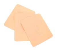 Piel de Práctica para Maquillaje de Rostro Humano 3d 3 Piezas