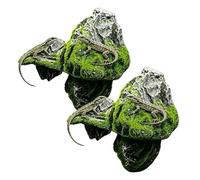Piel De Roca para Reptiles - Decoración De Roca para Reptiles De Acuario, 2 Piezas De Toma De Sol para Escalar Musgo Realista | Piedra De Resina con Flotante 3D para | para Tortu