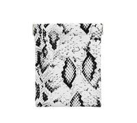 Piel De Serpiente Estampada En Blanco Y Negro, Squeeze Top Wallet Bolsa de Almacenamiento para Mujer Monedero pequeño Bolsa de Cambio