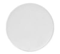 Piel de Tambor 10 Pulgadas, Blanco, Film Poliéster y Metal, Reducción de Ruido - Resistencia y Sonido Mejorado, Ideal para Práctica y Conciertos