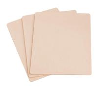 Piel falsa, 3pcs Skin de tatuaje 7.8x11.8 Skins realistas de práctica de tatuajes resilientes 0.12 Kit falso en blanco grueso para principiantes ＆ Artistas tatuadores de tatuajes microblading