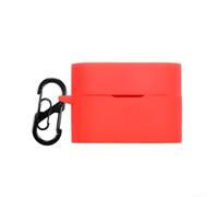 Piel protectora de silicona para Sony WF-1000XM6 Varios colores (rojo) | Silicona suave que absorbe los golpes, resistente a los arañazos, protección contra caídas, ajuste cómodo