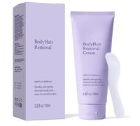 Piel sensible a la crema de depilación, crema de depilatoria rápida, cremas de depilación corporal sin dolor y suave, con aplicador de espátula, para la depilacións y el cuidado de la piel (1pcs)