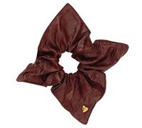 Piel sintética para niñas - Piel sintética en forma de corazón grandes locos - Encuadernaciones elásticas para el cabello para mujeres y niñas con cabello grueso y fino