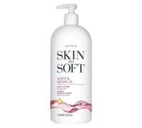 Piel tan suave suave y sensual locin corporal de Avon Bonus tamao 33.8 fl oz con la bomba ultra hidratacin con aceite de argn hidratacin las 24
