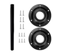 Pielefono mesa RV de aluminio - kit básico de montaje de pierna para durabilidad, dispositivo de soporte extraíble | Columna de soporte ajustable , hardware de montaje para el