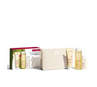 Clarins Normal-Dry Skin Cleansing Essentials 4-Piece Set