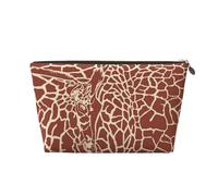 Pieles y Cabezas de Jirafa, Bolsa de Maquillaje Bolsa de cosméticos Bolsa de artículos de tocador de Viaje portátil Bolsa de artículos de tocador