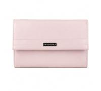 Pielnoble Cartera Mujer Piel Vacuno Flor Orquidea - Billetero Grande con Monedero Exterior, Cremallera Interior y Protección RFID - Hecho en Ubrique España - PNA40871 (Orquidea, Grande - 16cm)
