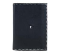 Pielnoble PE232 Cartera Negra de Piel Legitima Tarjetero para Hombre | Billetera con Protección RFID, Doble Billetero.
