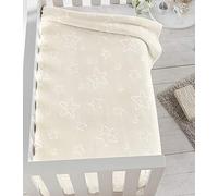 PIELSA - 6627-6, Manta Bebe, Manta Bebe recién Nacido, Manta Bebe Invierno, Manta Bebe Meses, Manta Bebe gofrado, Manta de Cuna, Color Natural, Tamaño 110 x 140