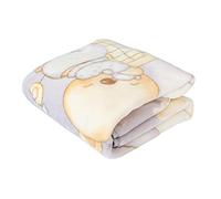 PIELSA Baby - 6375-91 | Manta de algodón Bebe tamaño 80x110 Color Gris, Manta Bebe Transpirable, Confortable, hipoalergénica y antiácaros, Manta Bebe máxima suavidad y Confortable