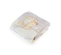 Pielsa Baby - 6378-91, Manta de algodón Bebe tamaño 80x110 Color Gris, Manta Bebe Transpirable, Confortable, hipoalergénica y antiácaros, Manta Bebe máxima suavidad y Confortable