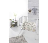 PIELSA BABY - 6379-91 | Arrullo bebe | Arrullo bebe estampado | Saco dormir bebe | Manta bebe | Manta de envolver | Saco bebe | Color Gris | Tamaño 80 x 90
