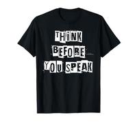 Piensa Antes de Hablar Camiseta