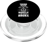 Piensa como Un Millonario Efectivo Capitalismo Dinero PopSockets PopGrip para MagSafe